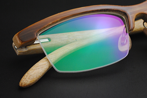 Bamboo eyeglasses