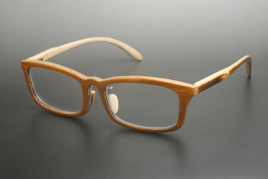 竹製眼鏡フレーム　鯖江製　新商品