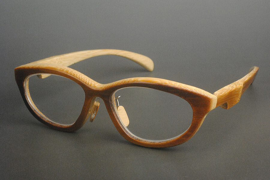 竹製眼鏡フレーム　HANDMADE IN JAPAN