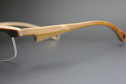 Bamboo eye glasses