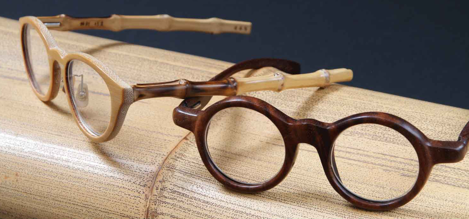 wooden glasses