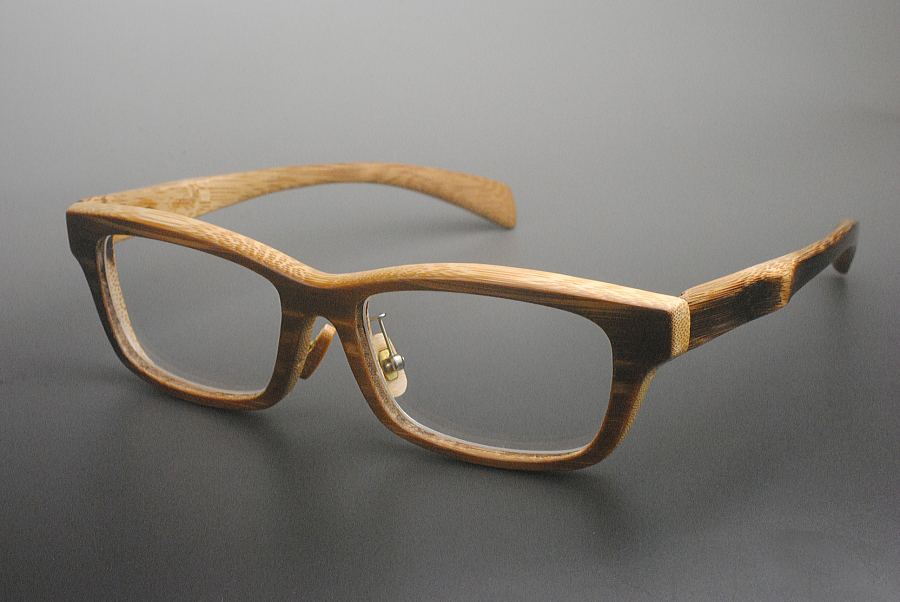 竹製眼鏡フレーム　鯖江製　タケメガネ