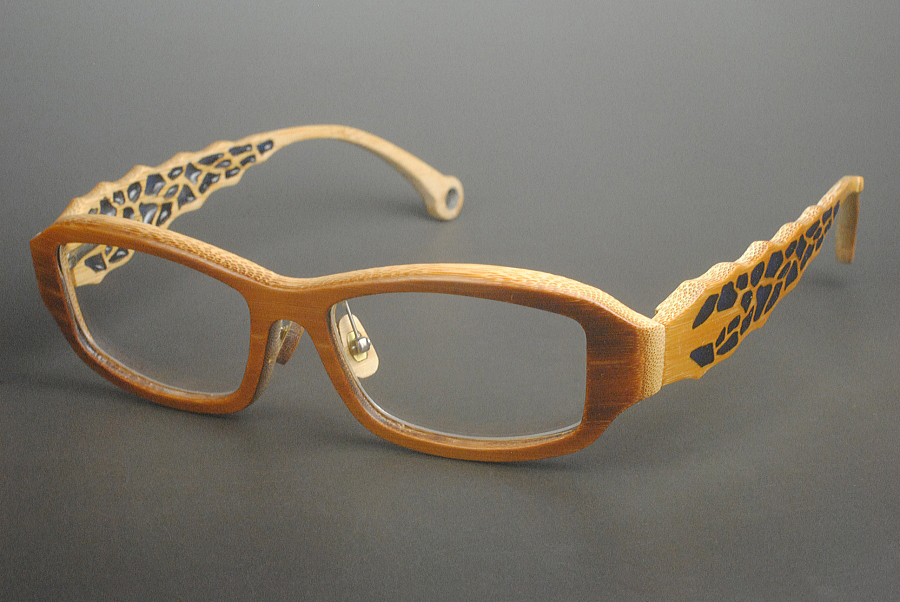 竹製眼鏡フレーム　福井県鯖江市製