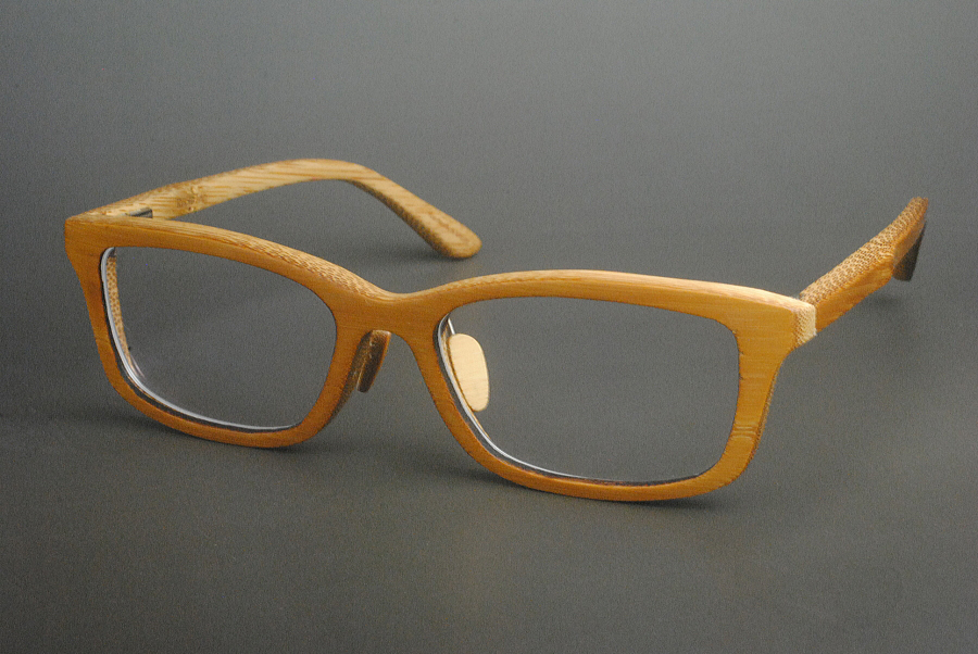 竹製眼鏡フレーム　オーダーメイド
