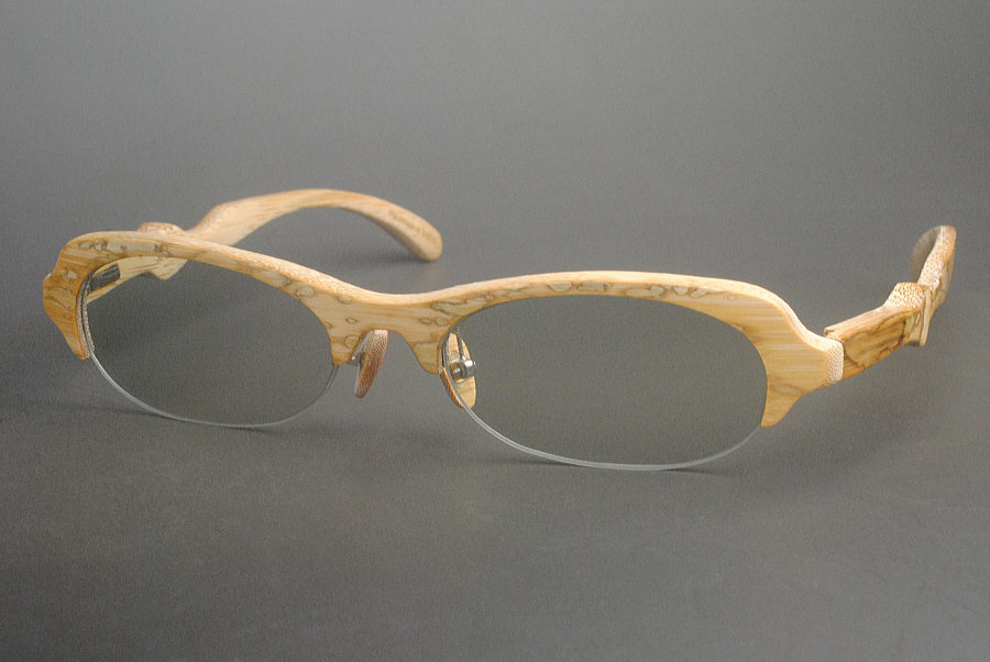 竹製眼鏡フレーム　オーダーメイド