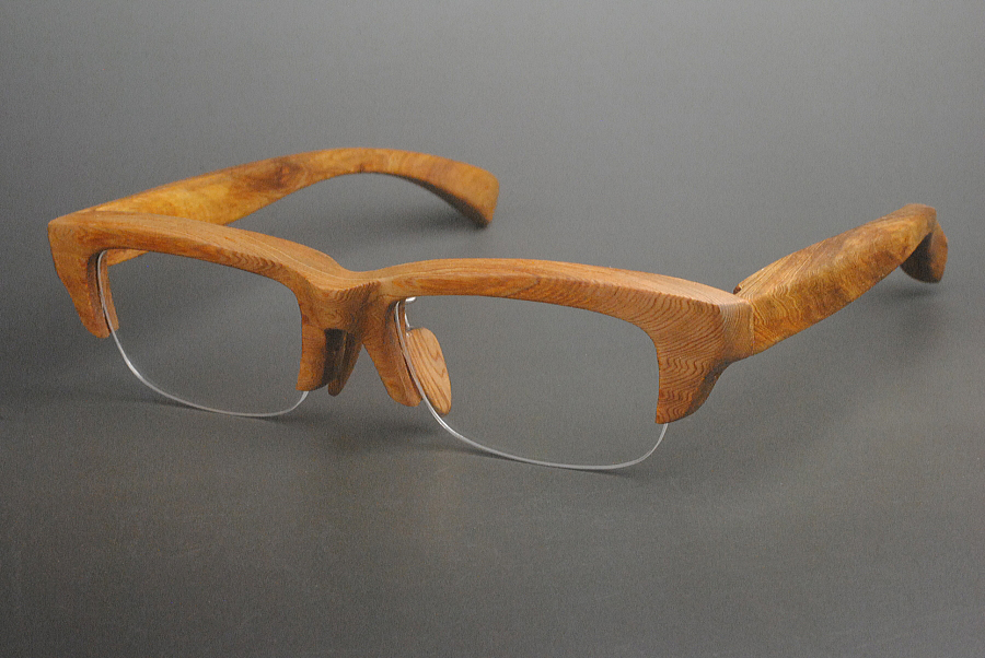 屋久杉製眼鏡フレーム　鯖江市製